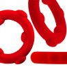 Oxballs Cockring Spinner 25 mm Rouge